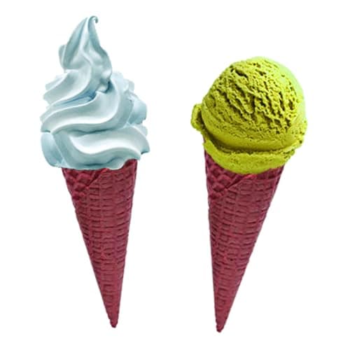 AussieBlends Waffle Ice Cream Cones Bulk For Soft Serve, Gelato, and Scooped ...