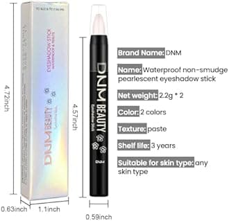 evpct 2Pcs Cream Eyeshadow Sticks Set for Eyes Waterproof, Desert Matte Eye shadow Stick Pencil Pen Bulk sombras en crema para ojos 28+28