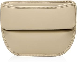 Car Seat Gap Storage Organizer for Mercedes Benz GLC 200 200d 220d 260 300 300d 300e 300de 400d Seat Side Gap Filler Leak Proof Storage Organizer Leather Console Side Pocket Storage Box