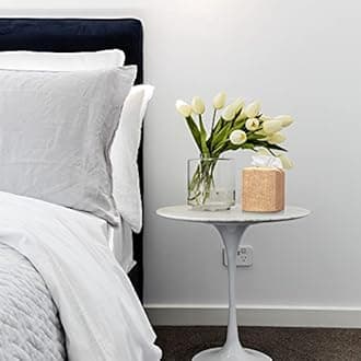 Stylish Tissue Box Cover - This Burlap Holder Instantly Covers Your Square Tissue Boxes - The Perfect Cube Cover for Your Bathroom and Home