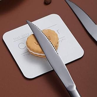 Black Steak Knife Set 8