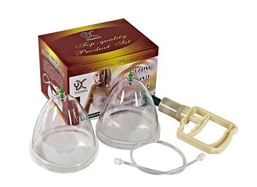 Breast 2 Cup Vacuum Bust Pump Suction Enlarger (M)