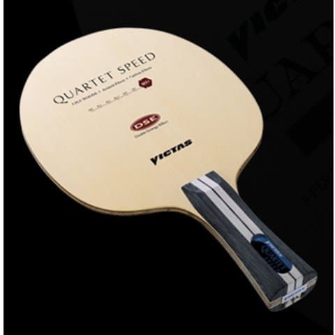 VICTAS Quartet Speed - Lightning Fast Off+ Table Tennis Blade – Straight