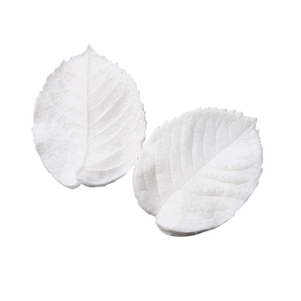 KALAIEN Leaf Petal Veiner Gum Paste Mold Sugar Craft Tools Rose Flower Leaf Vein Double Veiners Mold