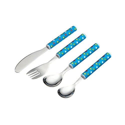 Miniamo 4 Piece Cutlery Set, Blue