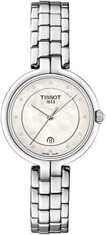 Tissot Women's Watch Flamingo only time Mother of Pearl with Diamonds T094.210.11.116.01