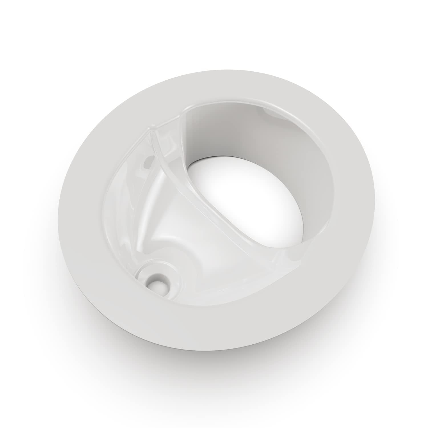 Kildwick Klassic Urine Separator Diverter for Compost Toilet - White