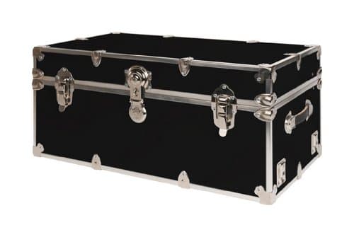 College Dorm Trunks/Footlockers Large - Black
