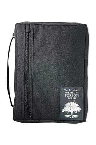 The The Purpose Driven Life Bible Cover, Zippered, with Handle, Canvas, Black, Extra Large Misc. Supplies – May 20, 2003