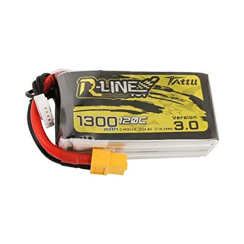 TATTU R-Line Version 3.0 1300mAh 4s 120C Lipo Battery