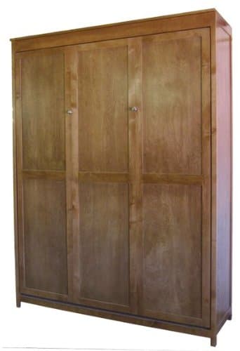 Murphy Bed - Queen Murphy Bed in Urban Alder with a Spice Finish
