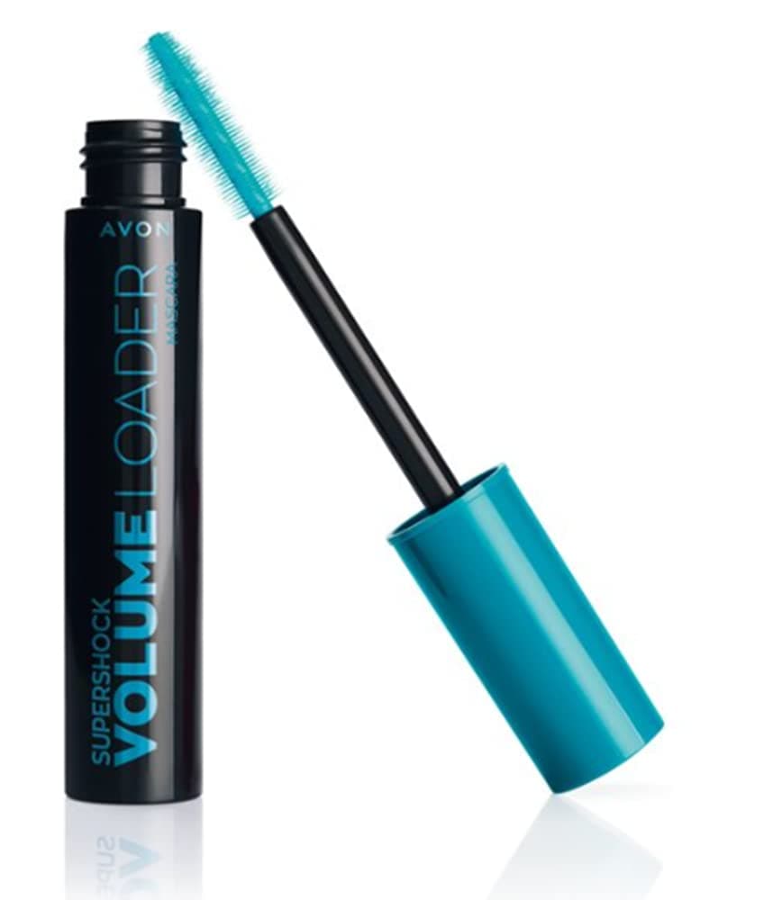 AvonTrue Colour SuperShock Volume Loader Mascara with Vitamin E (Blackest Black)
