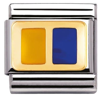 Original Nomination Nautical Letter "K" Enamel Charm