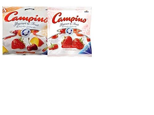 Campino Yogurt and Fruit 2 pack 2 flavours (120gram bags x 2 bags)