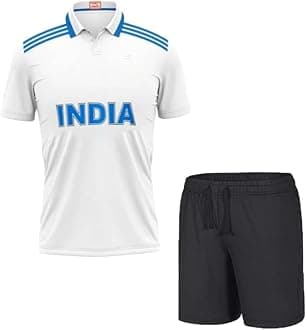 India Test Cricket Team Jersey 2024 (Kids,Boys,Men)