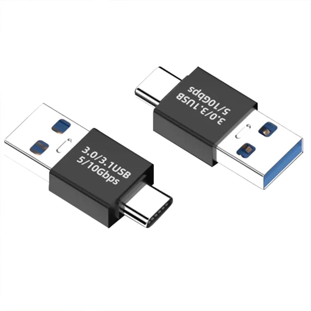 ETZIN USB C A Adapter | OTG USB C USB A Male Adapter - Mini Size Lightweight USB 3.1 AdapteR with Aluminum Shell for Mobile Phone, Wallet, Data Sync-EPL-1069TC.