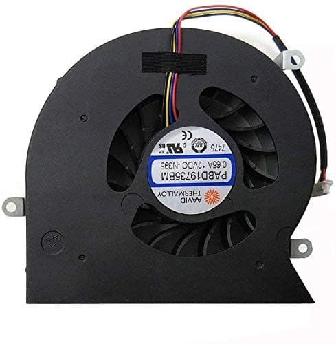Replacement CPU Cooling Fan for MSI GT62 GT62VR GT62 6RD 6RE 7RE MS-16L1 MS-16L2 MS-16L3 Terrans Force S5 S6 S5-A1 Series PABD19735BM N322 N395 Fan