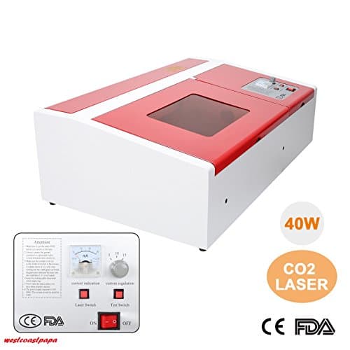 40W CO2 Laser Engraving Cutting Machine Engraver Cutter with USB Port