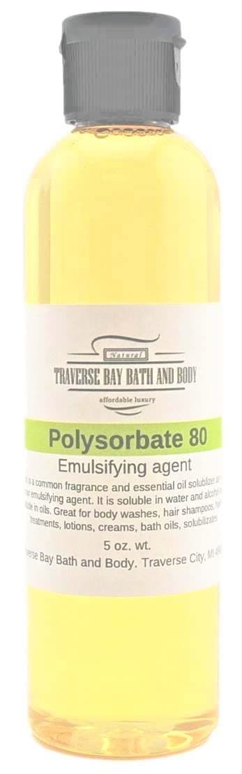 Polysorbate 80, 5 oz (141.7 gr) Safety Sealed Container T-MAZ 80, Tween 80 100% Pure Surfactant & Emulsifier. Made in The USA