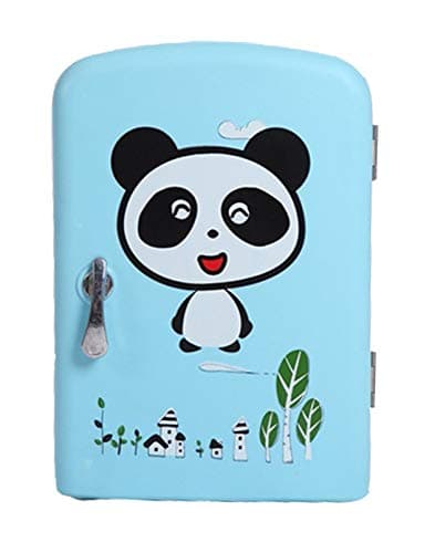 4L/6Can Mini Refrigerator Ship from US （Portable Fridge & Warmer,Bedroom Mini Fridge For Bedroom Electric Cooler for Car & For Office）