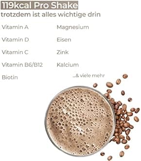 NUPO Diet Shake Caffe Latte Premium diet shakes for weight management I Clinically proved meal replacement shake for weight control I 12 Servings I Very Low-Calorie Diet, GMO Free