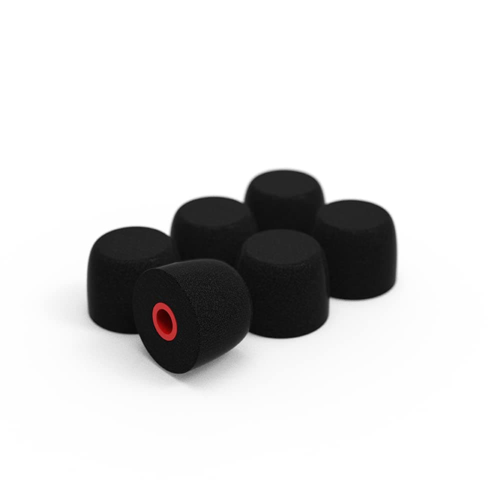Flare Audio - Replacement Isolate Earfoams - 3 Pairs of Memory Foam Tips, Large
