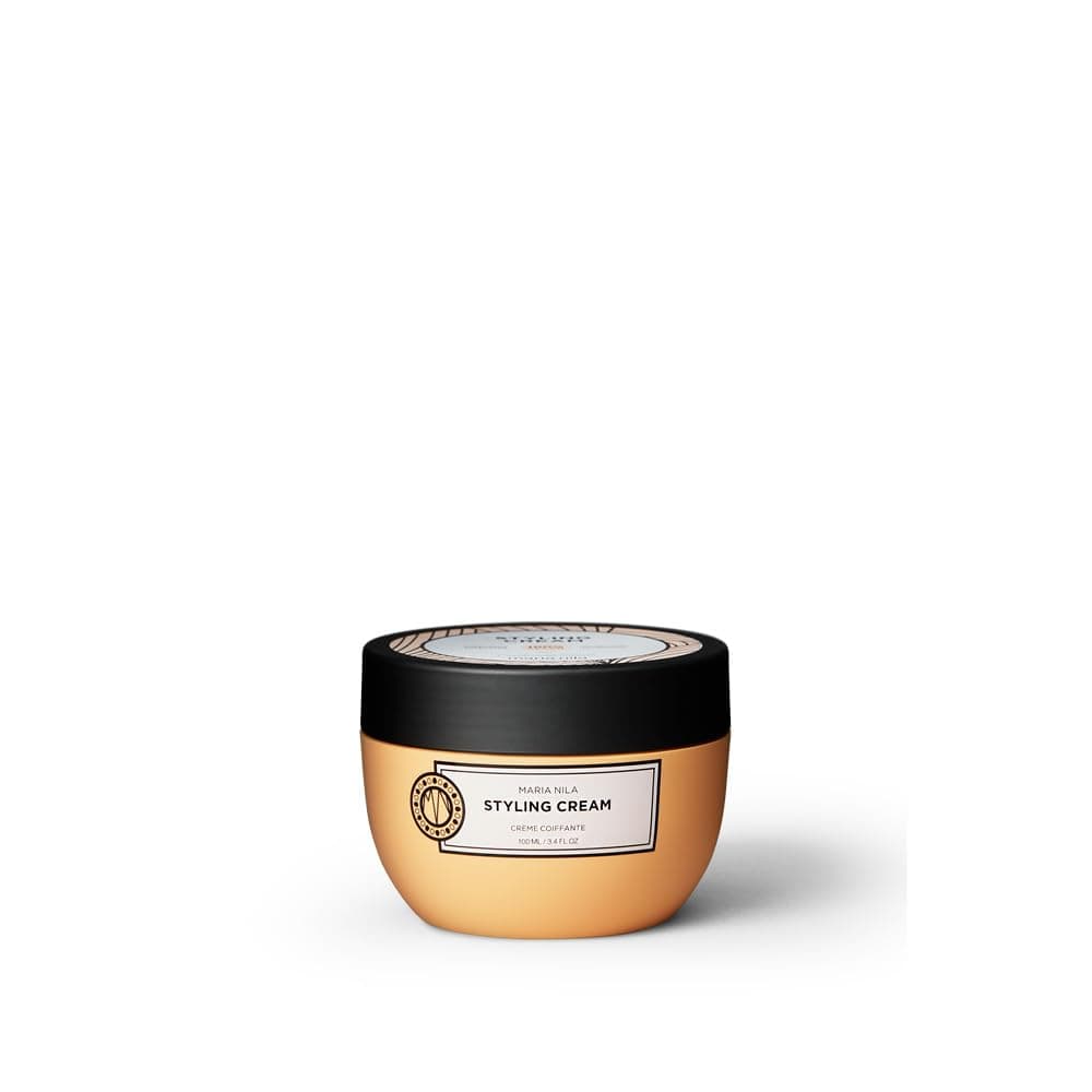 Maria Nila Styling Cream, Hold 3/5, Adds Control & Subtle Shine to Hair, 100% Vegan & Sulfate/Paraben free, 3.4 Fl Oz