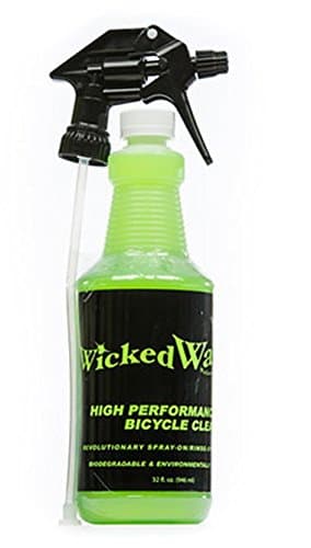 Wicked Wash Performance Cleaner for Cycles – Alcohol Free Safe Spray Cleanser, Cleaning Spray (32 oz)