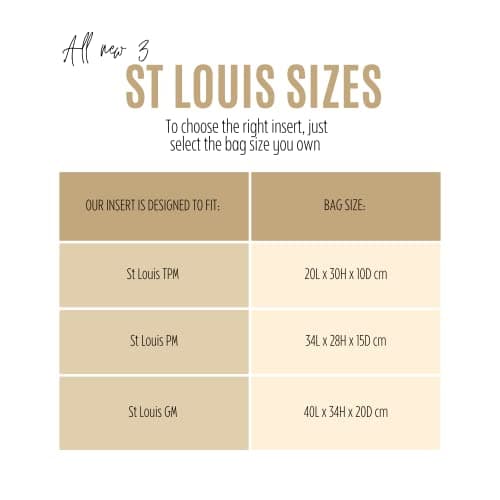 Bag Organizer for St louis PM Bag Organizer St Louis GM Tote Bag Insert Handmade 3mm Premium Felt Snug Sturdy Silver Zipper (For St Louis PM, Geyser Blue)