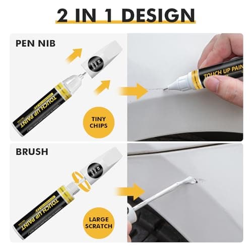 (Cloudburst Gray (1L1) Car Touch Up Paint for Lexus,Car Paint Scratch Repair Kit,2 in 1 Premium Scratch Remover Pen with Exact Color-Matched