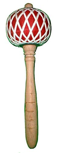 Gong Small Teak Wood Striker Mallet Music Percussion 8" Long