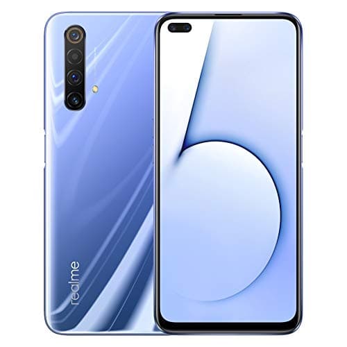 Original Realme X50 5G 8G+128GB MobilePhone Android 10 Global ROM 6.57 inch 120Hz Snapdragon 765G 5G Octa Core SuperVOOC 64MP NFC 4200mAh Support Google-by (CTM Global Store) (Purple)