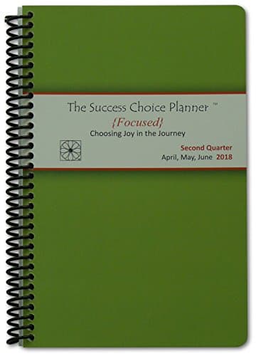 Woman's Success Planner – Spiral Day Planner: Apr to Jun 2018