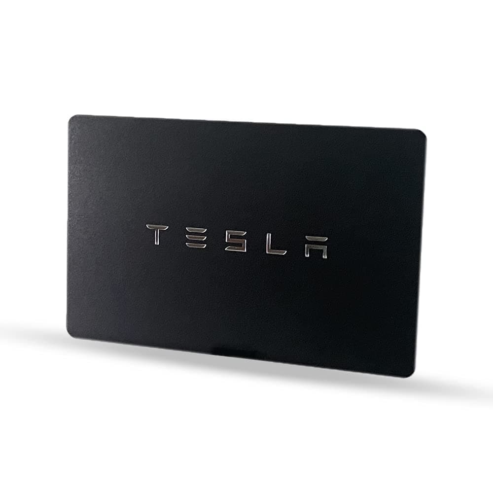 Tesla Motors Model 3/Y Black Key Card, FLASH MEMORY, USB, Smartphone, Tablet, Vehicle Accessory