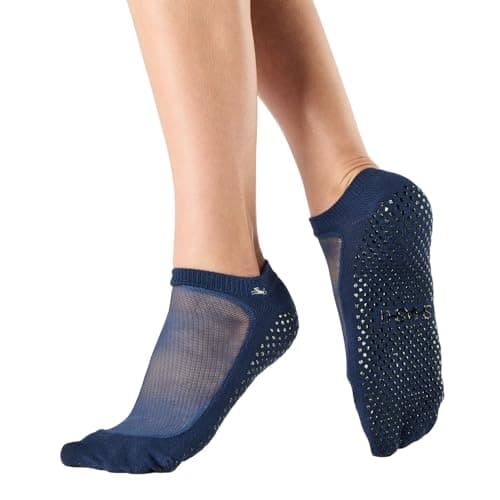 SHASHI Mesh Socks for Women – Stylish, Full-Coverage Non Slip Socks for Barre, Yoga and More