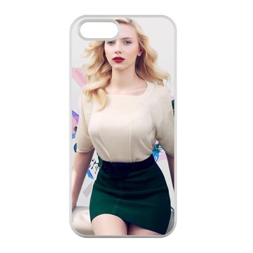 Scarlett Johanson Case for iPhone 5,5S 100% TPU (Laser Technology)