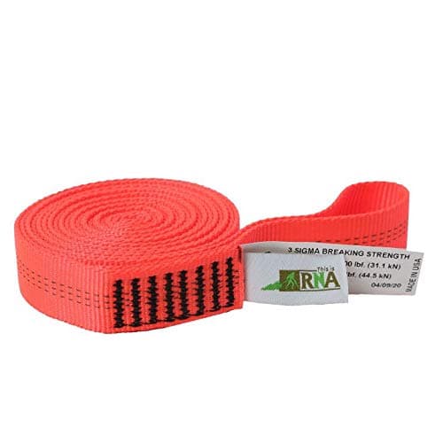 RNA Rock-N-Arbor Nylon Loop Runners - Ultra-Strong 7000 lbf Slings, 1-Inch Tubular Webbing Arborist Equipment, Professional Rigging Gear