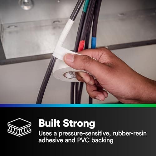 3M Scotch #35 Electrical Tape 10869-BA-5, 3/4-Inch by 66-Foot by 0.007-Inch, Orange