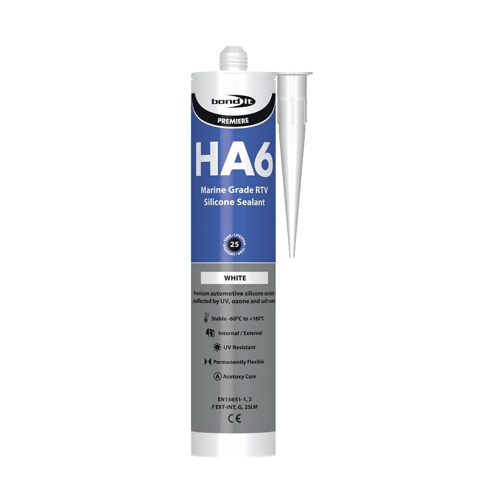 BDHA6WH HA6 Marine Silicone, 310ml, White