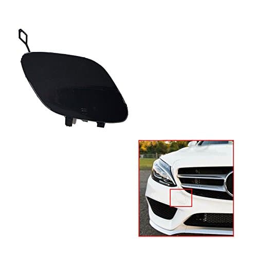 Vakabva 2058850724 Front Bumper Tow Trailer Eye Hook Cover Cap For Mercedes Benz C-Class W205