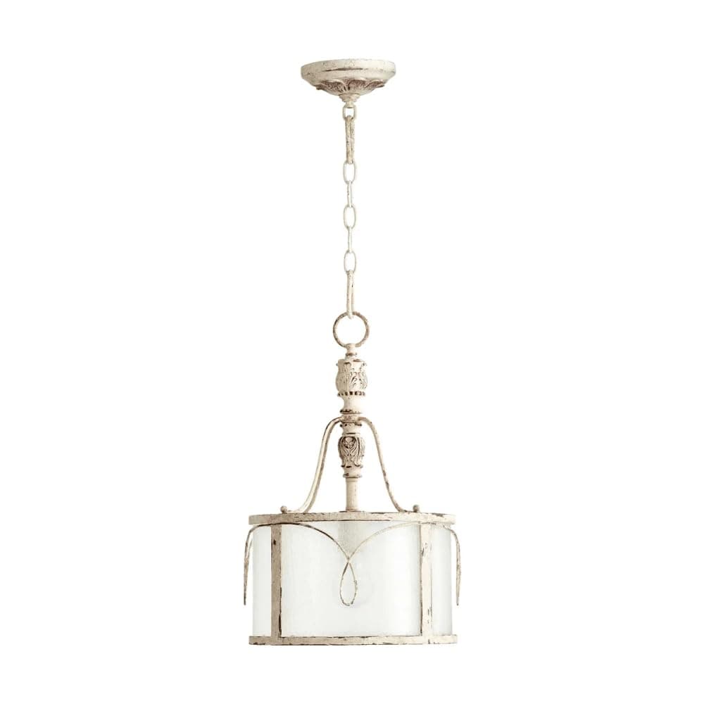 3506-70 Salento 1 Light Pendant, Persian White