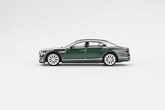 Diecast Model Car Compatible with Mini GT 1:64 Bentley Flying Spur White Sand Verdant Limited Edition MGT00867