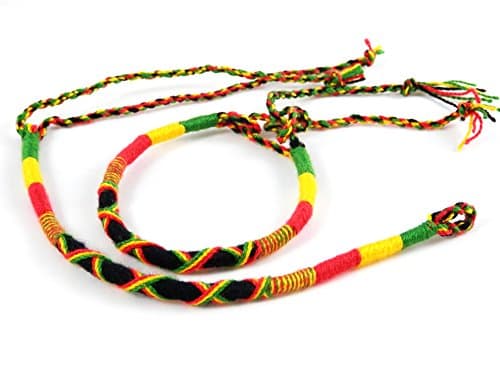 Beautiful Rasta Bracelet Crochet Handmade!