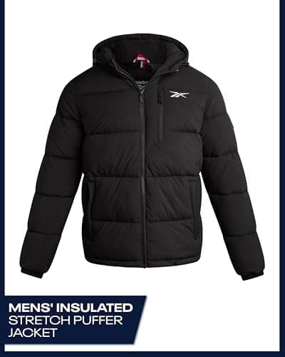 Reebok Men's M Stretch Puffer Jkt Jackets