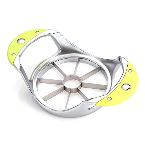 Apple Slicer Apple Cutter Apple Corer tool (+Orange peeler+cleaning brush) Pear Stainless steel Core remover Blooming Onion Cutter Divider Wedger Metal Decorer Large Kitchen Gadgets