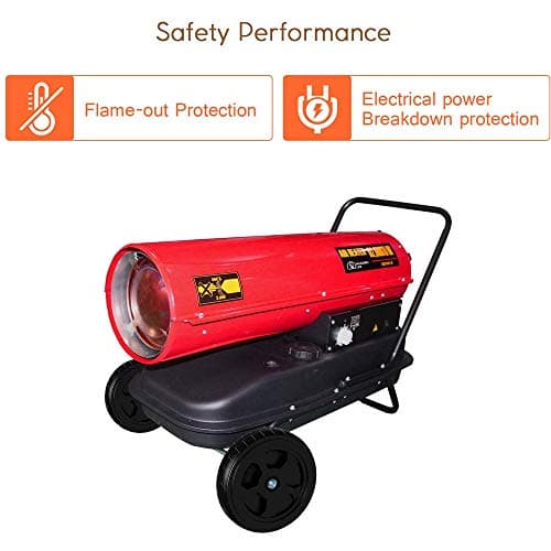 DjfLight Industrial breeding heaters, 20kw diesel Workshop heating machine, fuel hot air blowers, breeding livestock sheds, heating hot air stoves