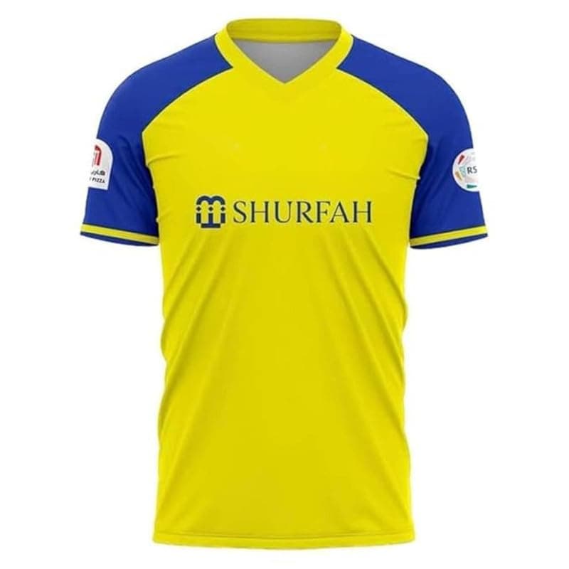 RJM Men Polyester Regular Fit Ronaldo Jersey 2025/26 (CR7 Fans Jersey Special Version)