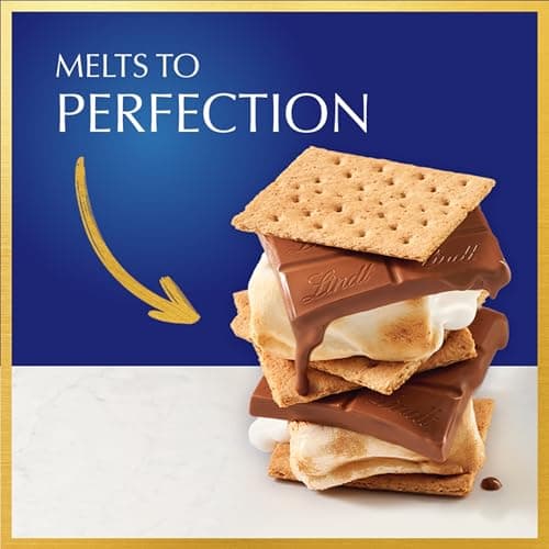 Lindt CLASSIC RECIPE Milk Chocolate Bar, Easter Chocolate Candy, 4.4 oz. (12 Pack)