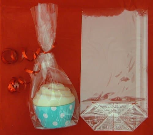 25 x OPP Block Bottom Bag 145mm x 255mm - no card base