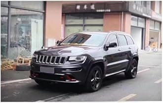 Body Kit, Compatible For Jeep Grand Cherokee 2017 Front Bumper Rear Bumper Side Skirt (Color : FRONT BUMPER)